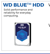 WD Blue Sata 6GB/s Internal 2.5" Hard Drive 1TB WD10SPZX