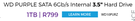 WD Purple Sata 6GB/s Internal 3.5" Hard Drive 1TB WD10PURZ