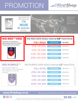 First Shop : Western Digital Promotion (20 Sep - 27 Sep 2018), page 2