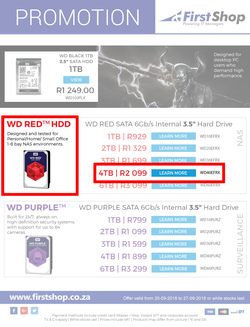 First Shop : Western Digital Promotion (20 Sep - 27 Sep 2018), page 2