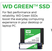 WD Green Sata 6GB/s Internal M.2 2280 SSD 240GB WDS12240G2G0B