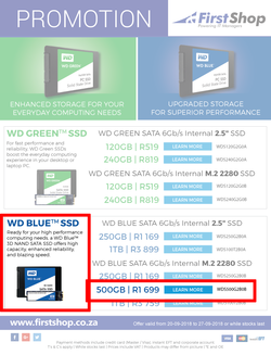 First Shop : Western Digital Promotion (20 Sep - 27 Sep 2018), page 3