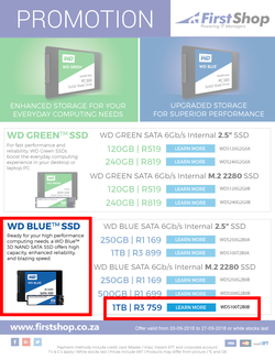 First Shop : Western Digital Promotion (20 Sep - 27 Sep 2018), page 3