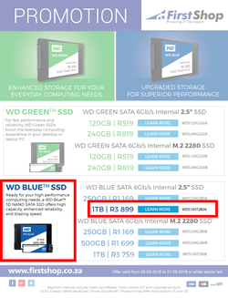 First Shop : Western Digital Promotion (20 Sep - 27 Sep 2018), page 3