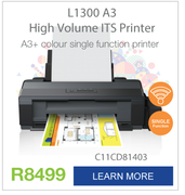 Epson L1300 A3 High Volume ITS Printer C11CD81403