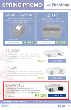 First Shop : Epson Promo (5 Sept - 12 Sept 2019), page 2