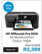HP OfficeJet Pro 8210 A4 Multifunction Colour Inkjet Printer