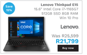 Lenovo Thinkpad E15 i7