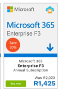 Microsoft 365 Enterprise F3 (Annual Subscription)