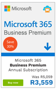 Microsoft 365 Business Premium (Annual Subscription)