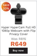 Targus Hyper HyperCam Full HD 1080p Webcam With Flip Privacy Cover