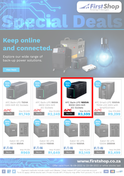 First Shop : UPS (16 September - 23 September 2022), page 1