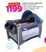 Little One Lexis Deluxe Camp Cot