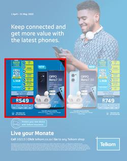 Telkom : Live Your Monate (1 April - 31 May 2022), page 1