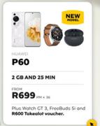  Huawei P60-On 2GB & 25 Min