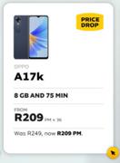 Oppo A17K-On 8GB & 75 Min