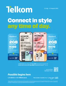 Telkom : Connect With Style (12 July - 31 August 2025)