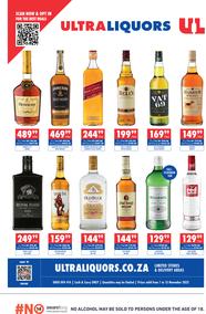 Ultra Liquor : Specials (01 November - 15 November 2023)