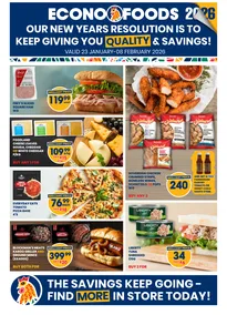 Econo Foods Gauteng : Giving You Quality & Savings (23 January - 08 February 2026)