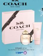 Coach Gift Set: Eau De Parfum-50ml & Body Lotion-100ml