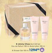 Jimmy Choo Illicit Gift Set:Eau De Parfum-100ml, Body Lotion-100ml & Shower Gel-100ml