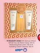 Elizabeth Arden 5th Avenue 3 Piece Gift Set:Eau De Parfum Spray-125ml,Moisturising Body Lotion-100ml