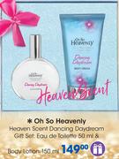 Oh So Heavenly Heaven Scent Dancing Daydream Gift Set Of Eau de Toilette 50ml & Body Lotion 150ml