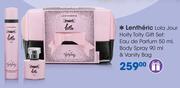 Lentheric Lola Jour Hoity Toity Gift Set of Eau de Parfum 50ml, Body Spray 90ml & Vanity Bag