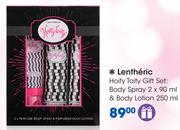 Lentheric Hoity Toity Gift Set Of Body Spray 2x90ml & Body Lotion 250ml