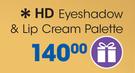 HD Eyeshadow & Lip Cream Palette