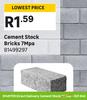 Cement Stock Bricks 7Mpa 81499297