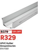 UPVC Gutter Streamline 6m 81411561