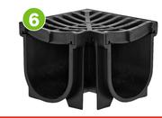 Waterform PVC Drain T-Piece (Black) 81410913