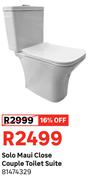 Solo Maui Close Couple Toilet Suite 81474329