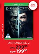 Dishonored 2 For Xbox One