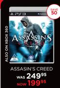 Assasin's Creed For PS3