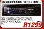 Pioneer USB SD CD Player + Remote