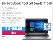 HP ProBook 450 G4 Core I3 7100U