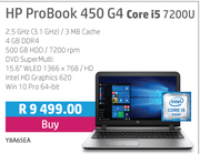 HP ProBook 450 G4 Core I5 7200U