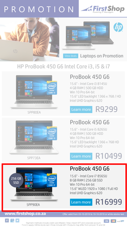 First Shop : HP Laptop Promo (3 Oct - 10 Oct 2019), page 2