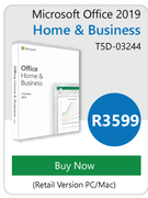 Microsoft Office 2019 Home & Business T5D-03244