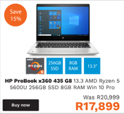 HP Probook X360 435 G8 Ryzen 5