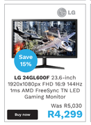 LG 24GL600F Gaming Monitor