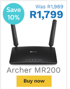 TP-Link Archer MR200 Wi-Fi 5 Wireless Router