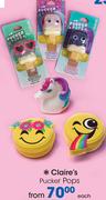 Claire's  Pucker Pops-Each