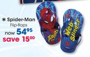 Spider-Man Flip-Flops