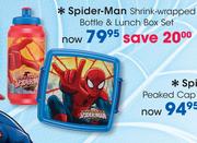 Spider-Man Shrink-Wrapped Bottle & Lunch Box Set
