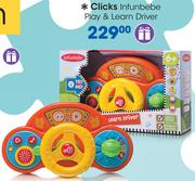 Clicks Infunbebe Play & Learn Driver