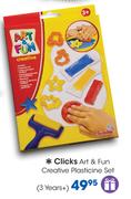 Clicks Art & Fun Creative Plasticine Set 3 Years+