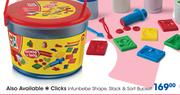 Clicks Infunbebe Shape, Stack & Sort Bucket
